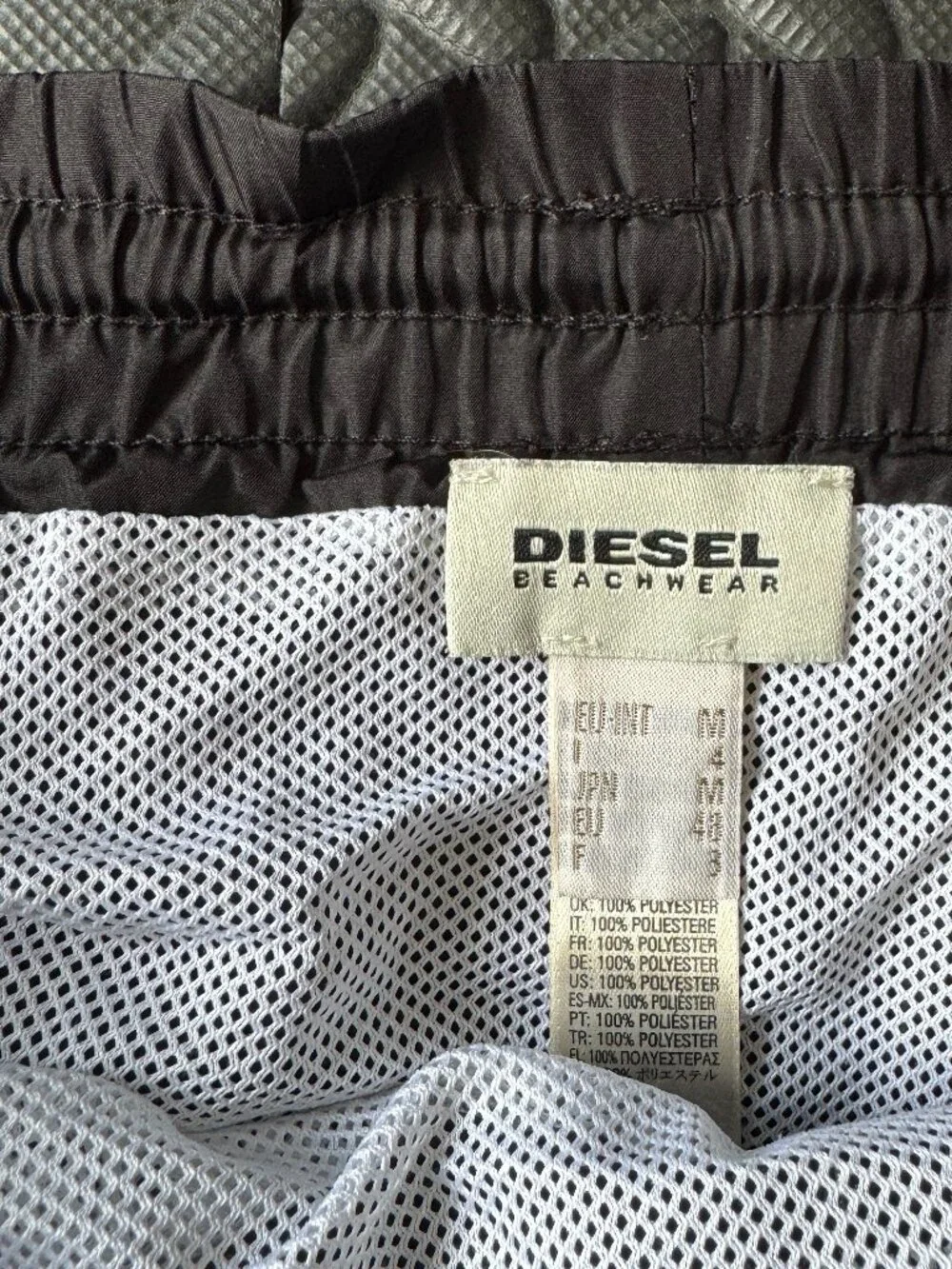 Black Diesel Men's Swim Trunks